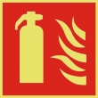 Pictogram Brandblusser Nalichtend